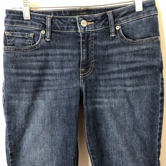 Lucky Brand Women's Lolita Super Skinny Mid-Rise Frayed Hem Jeans Size 6/28 - Picture 2 of 10